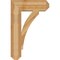 Ekena Millwork Thorton Craftsman Rough Sawn Bracket, Western Red Cedar, 6"W x 22"D x 34"H BKT06X22X34THR04RWR - alternate 2
